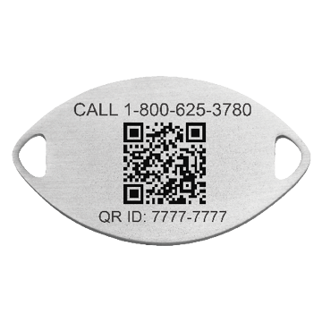 QR Code Stretch Band Medical ID Bracelet, , large image number 6